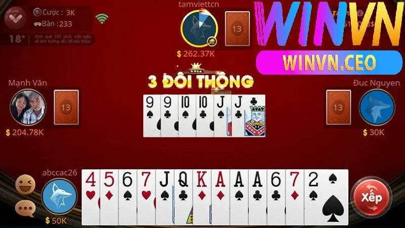 Từ Người Mới Đến Cao Thủ: Kinh Nghiệm Chơi Tiến Lên Miền Nam winvn Bạn Không Nên Bỏ Lỡ